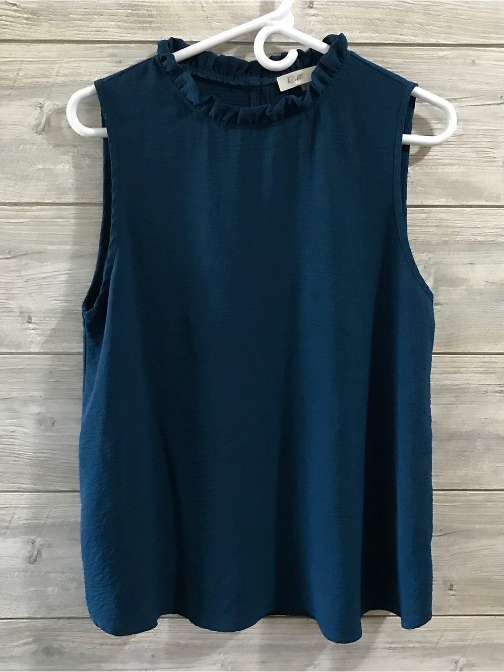 Women's Rielle Ruffled Neck Sleeveless Top